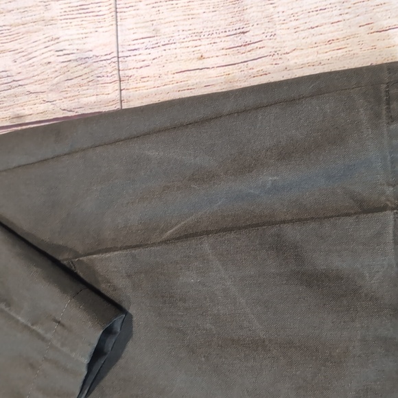 L.L. Bean Men's green khaki vented safari travel size 42 short jacket - Picture 8 of 16